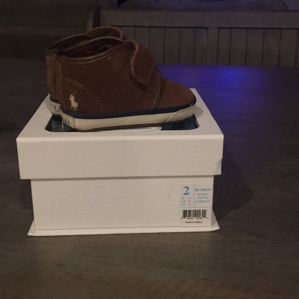 Baby Ralph Lauren polo shoes size 2